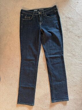 New York & Company Dark Indigo Skinny Jeans